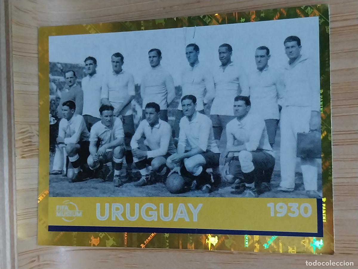 Cromos de F&uacute;tbol: URUGUAY 1930 FWC 19 BRILLANTE QATAR 2022 CROMO SIN PEGAR NUNCA ORIGINAL