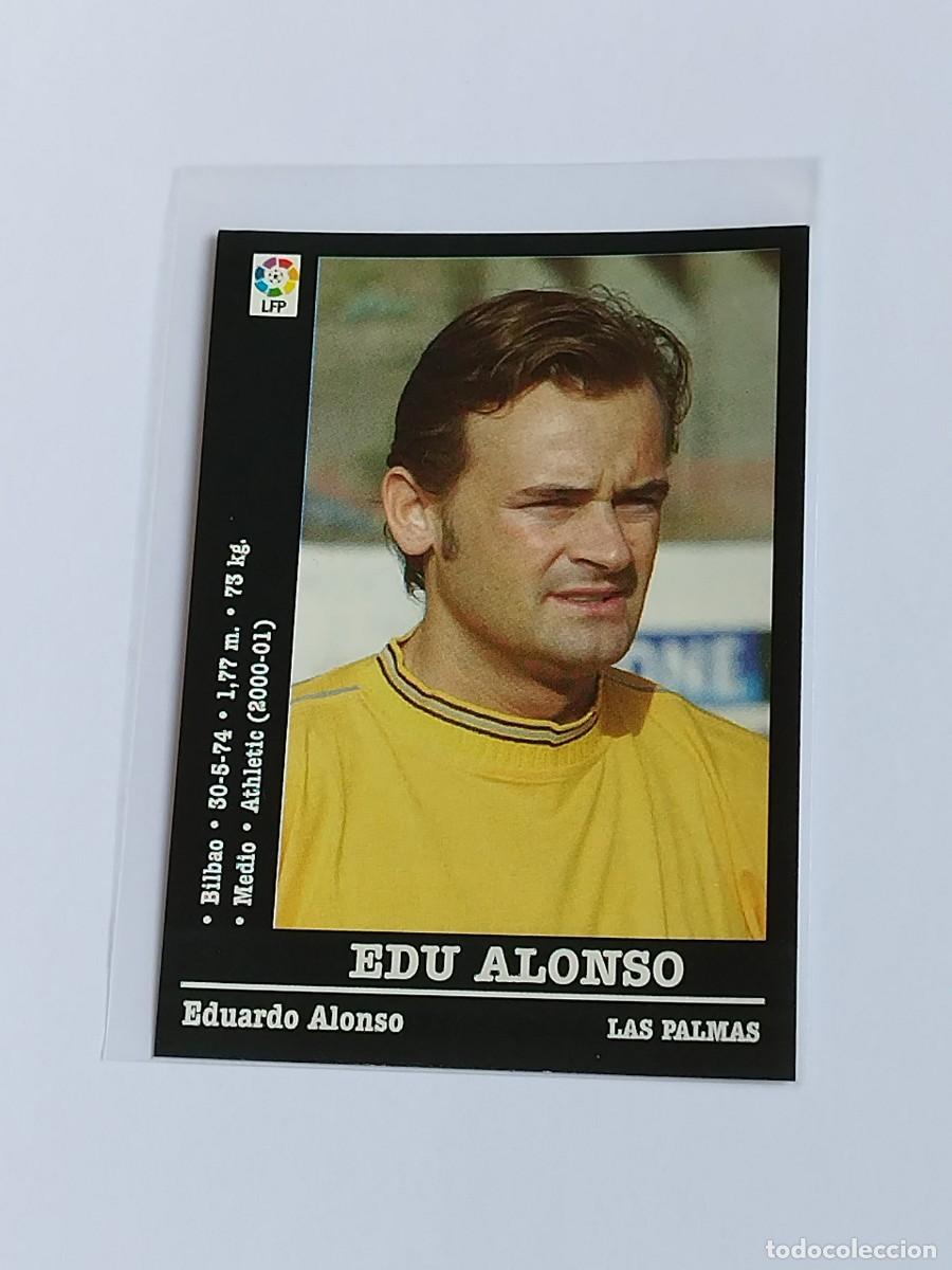 Cromos de F&uacute;tbol: EDU ALONSO &Uacute;LTIMO FICHAJE UD LAS PALMAS - LA LIGA 2000 2001 - PANINI SPORTS 00 01 NUNCA PEGADO