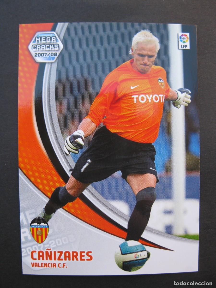 Football Stickers: CA&Ntilde;IZARES (VALENCIA C.F.) - N&ordm; 290 - MEGACRACKS 2007-2008 - PANINI - 07-08.