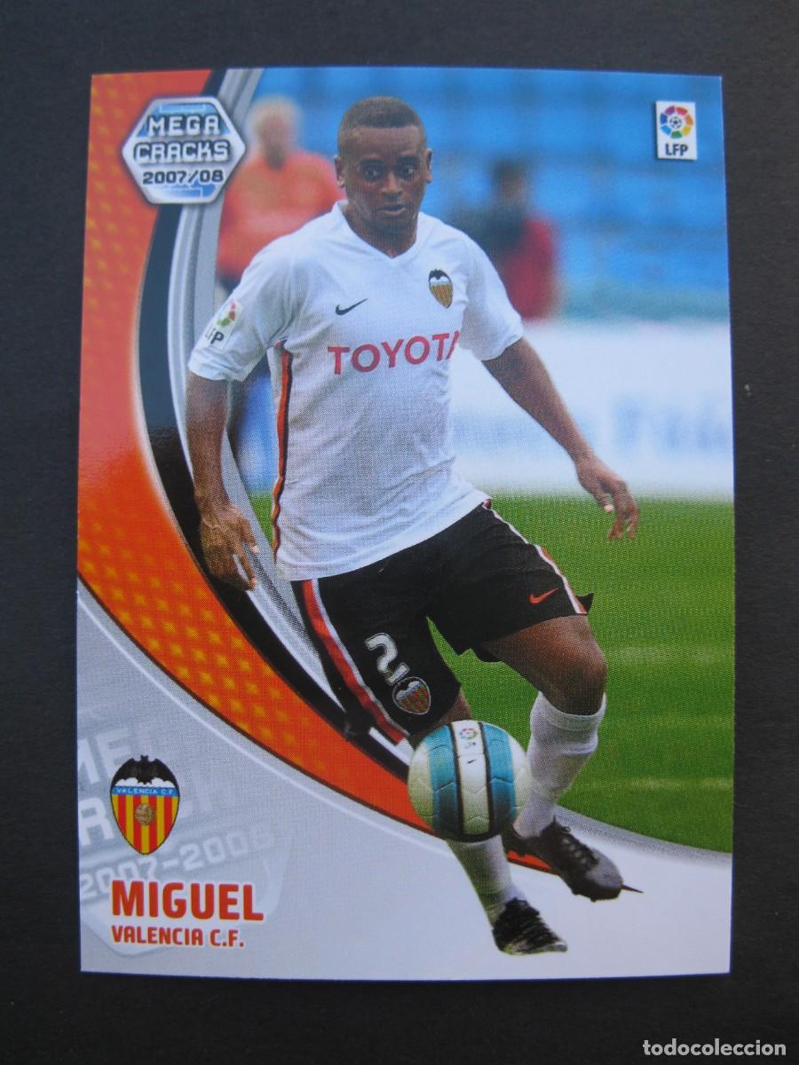 Football Stickers: MIGUEL (VALENCIA C.F.) - N&ordm; 291 - MEGACRACKS 2007-2008 - PANINI - 07-08.