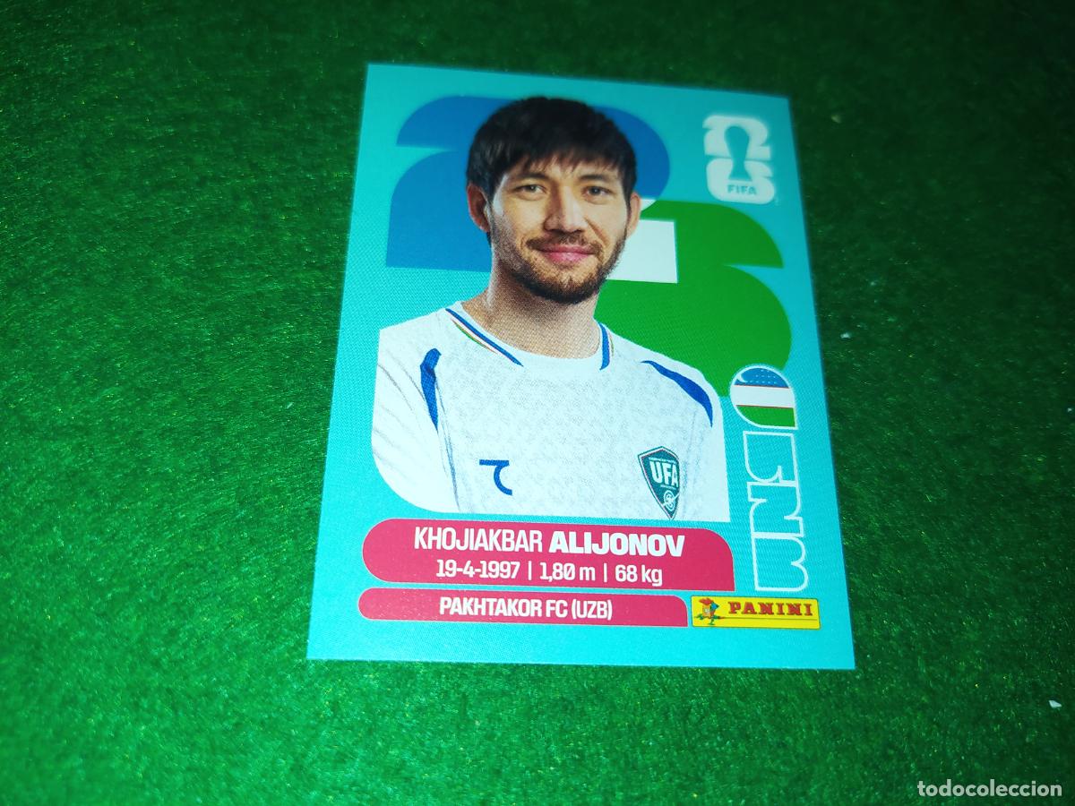 Cromos de F&uacute;tbol: OFFICIAL STICKER COLLECTION WORLD CUP MUNDIAL 2026 - UZBEKISTAN N&ordm; 8 ALIJONOV