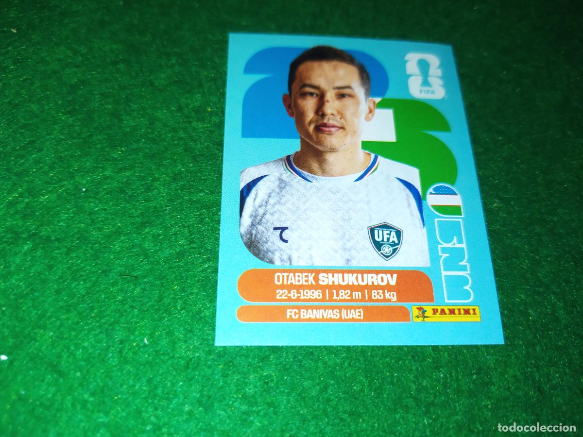 Football Stickers: OFFICIAL STICKER COLLECTION WORLD CUP MUNDIAL 2026 - UZBEKISTAN N&ordm; 11 SHUKUROV