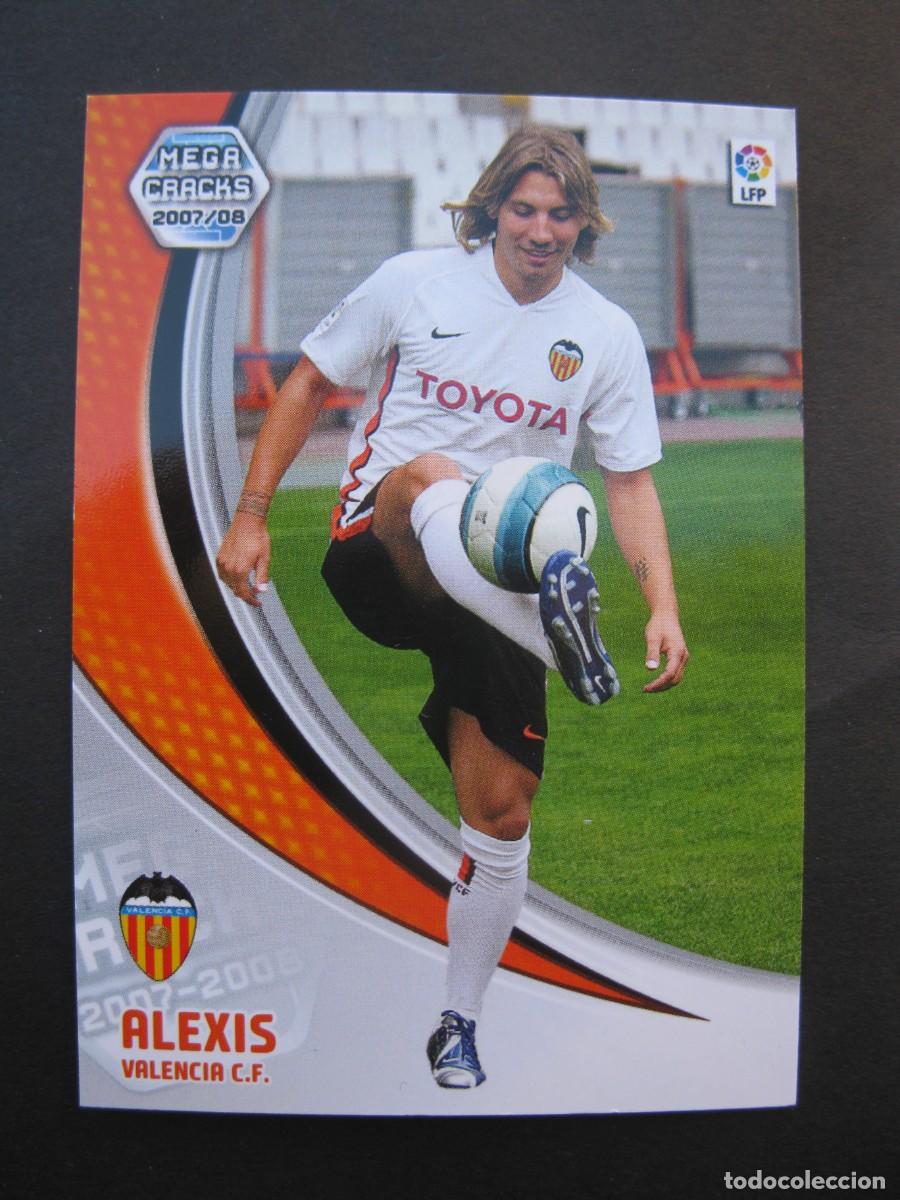 Football Stickers: ALEXIS (VALENCIA C.F.) - N&ordm; 293 - MEGACRACKS 2007-2008 - PANINI - 07-08.
