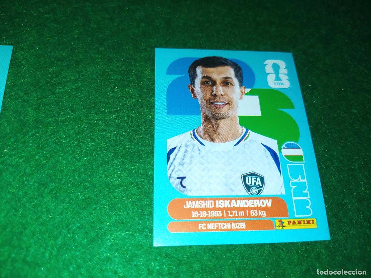 Football Stickers: OFFICIAL STICKER COLLECTION WORLD CUP MUNDIAL 2026 - UZBEKISTAN N&ordm; 12 ISKANDEROV