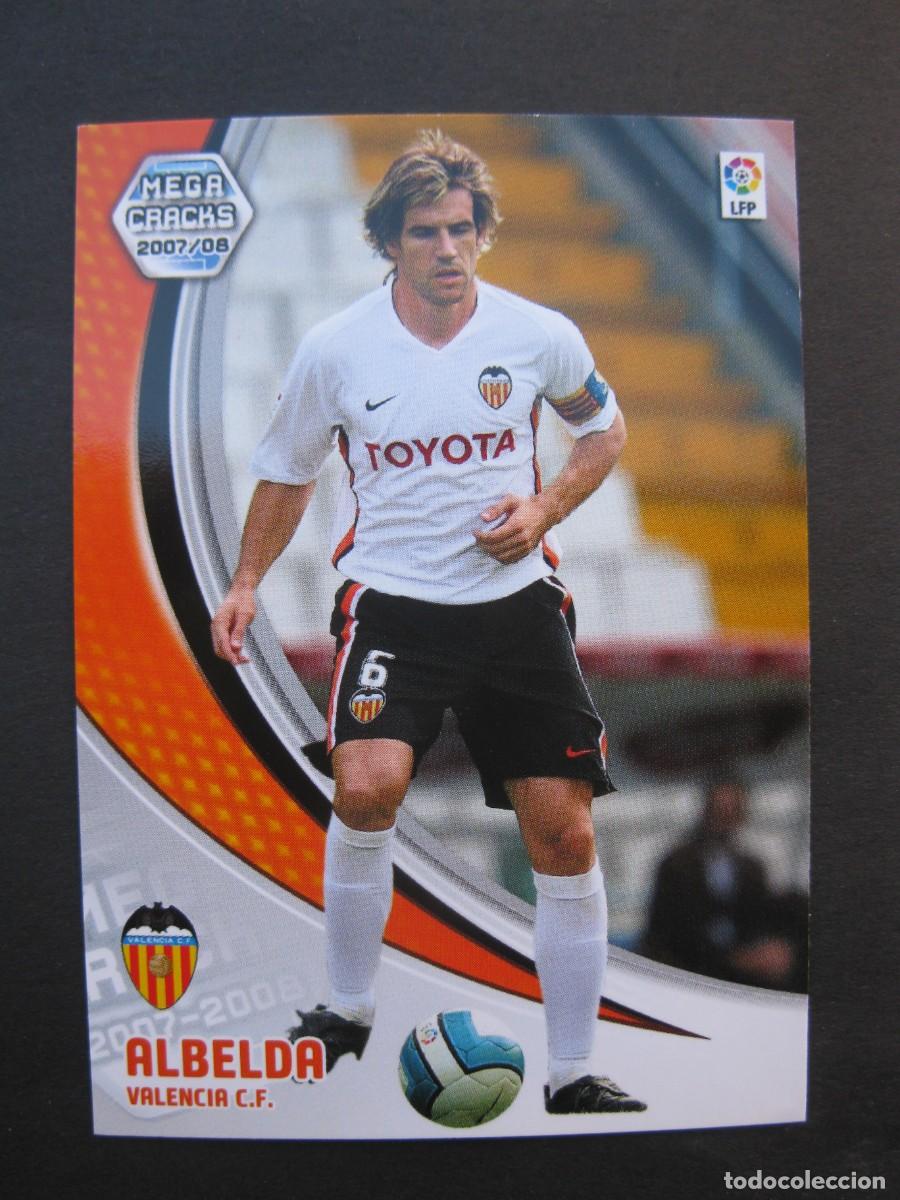Cromos de F&uacute;tbol: ALBELDA (VALENCIA C.F.) - N&ordm; 297 - MEGACRACKS 2007-2008 - PANINI - 07-08.