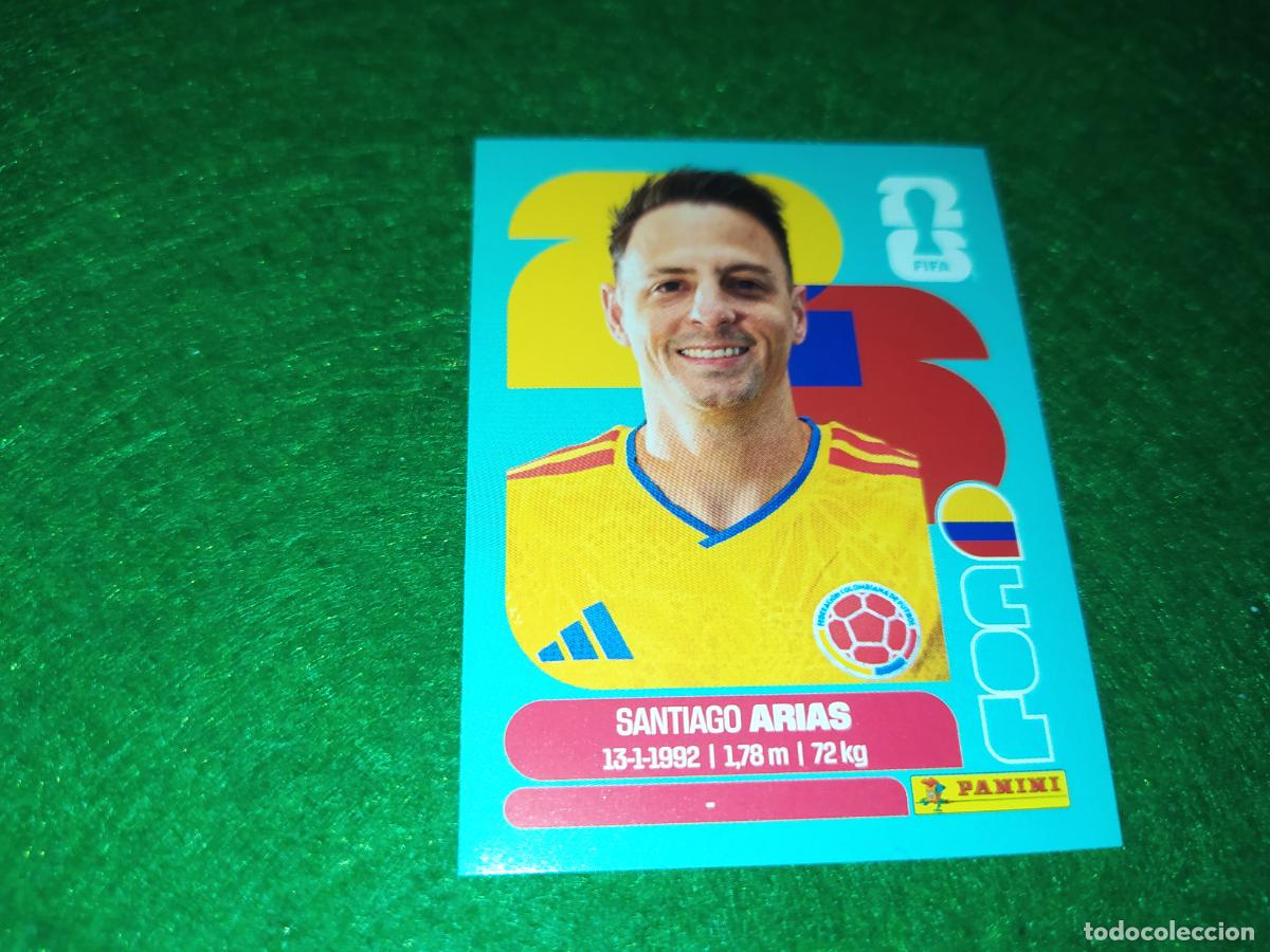 Cromos de F&uacute;tbol: OFFICIAL STICKER COLLECTION WORLD CUP MUNDIAL 2026 - COLOMBIA N&ordm; 9 ARIAS