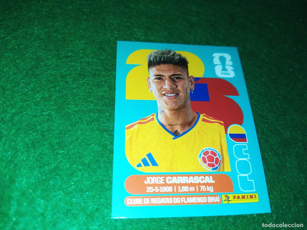 Cromos de F&uacute;tbol: OFFICIAL STICKER COLLECTION WORLD CUP MUNDIAL 2026 - COLOMBIA N&ordm; 16 CARRASCAL
