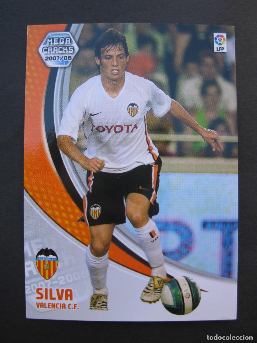 Cromos de F&uacute;tbol: SILVA (VALENCIA C.F.) - N&ordm; 301 - MEGACRACKS 2007-2008 - PANINI - 07-08.