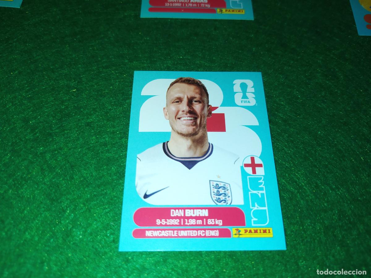 Cromos de F&uacute;tbol: OFFICIAL STICKER COLLECTION WORLD CUP MUNDIAL 2026 - INGLATERRA N&ordm; 8 BURN
