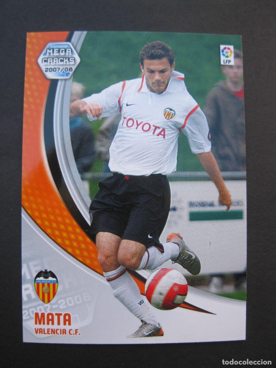 Cromos de F&uacute;tbol: MATA (VALENCIA C.F.) - N&ordm; 304 BIS - NUEVA FICHA - MEGACRACKS 2007-2008 - PANINI - 07-08.