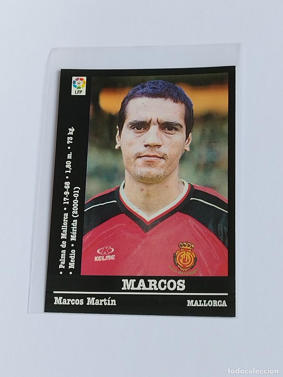 Cromos de F&uacute;tbol: MARCOS &Uacute;LTIMO FICHAJE RCD MALLORCA - LA LIGA 2000 2001 - PANINI SPORTS 00 01 NUNCA PEGADO