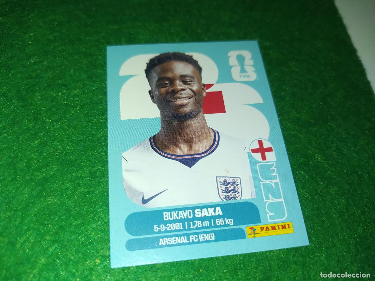 Cromos de F&uacute;tbol: OFFICIAL STICKER COLLECTION WORLD CUP MUNDIAL 2026 - INGLATERRA N&ordm; 17 SAKA