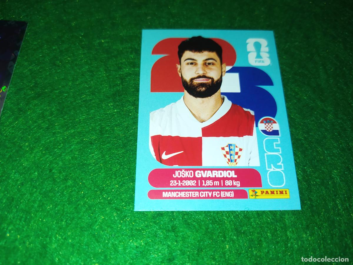 Cromos de F&uacute;tbol: OFFICIAL STICKER COLLECTION WORLD CUP MUNDIAL 2026 - CROACIA N&ordm; 4 GVARDIOL