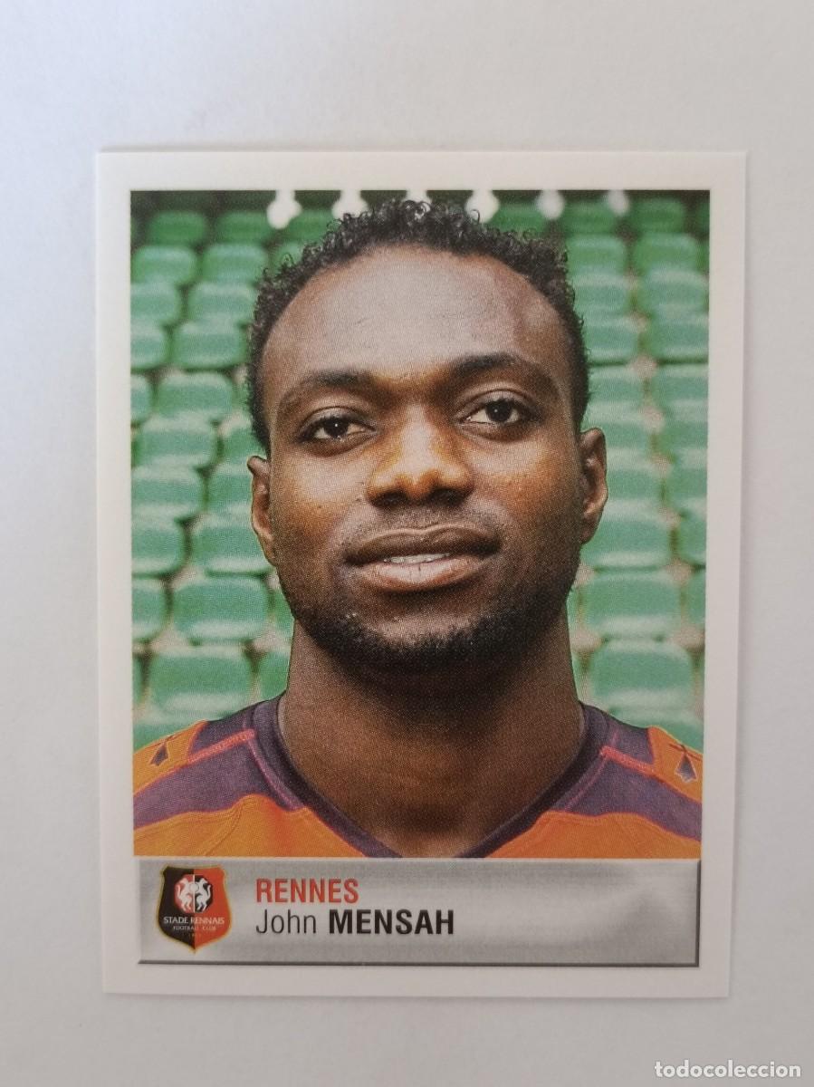 Cromos de F&uacute;tbol: #335 JOHN MENSAH (RENNES) LIGUE 1 FOOT 2007 PANINI