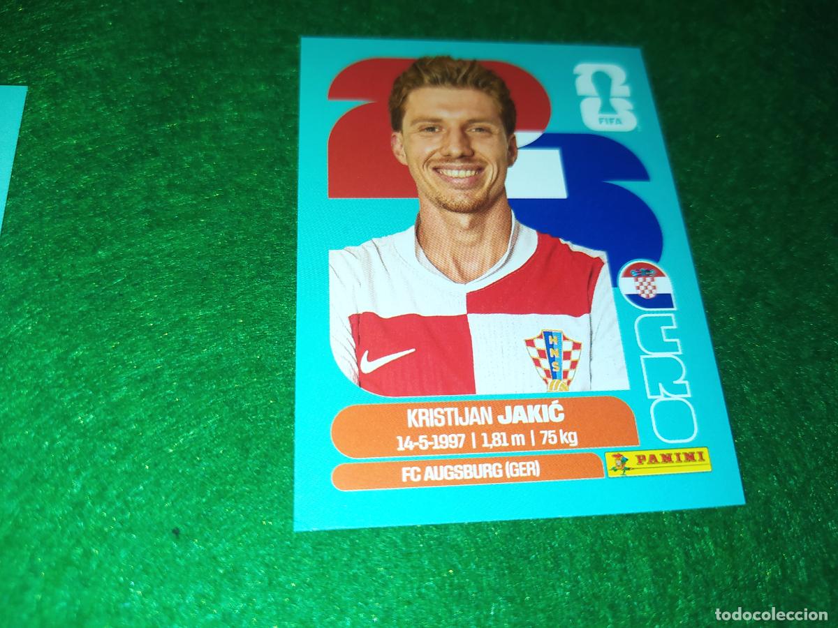 Cromos de F&uacute;tbol: OFFICIAL STICKER COLLECTION WORLD CUP MUNDIAL 2026 - CROACIA N&ordm; 8 JAKIC