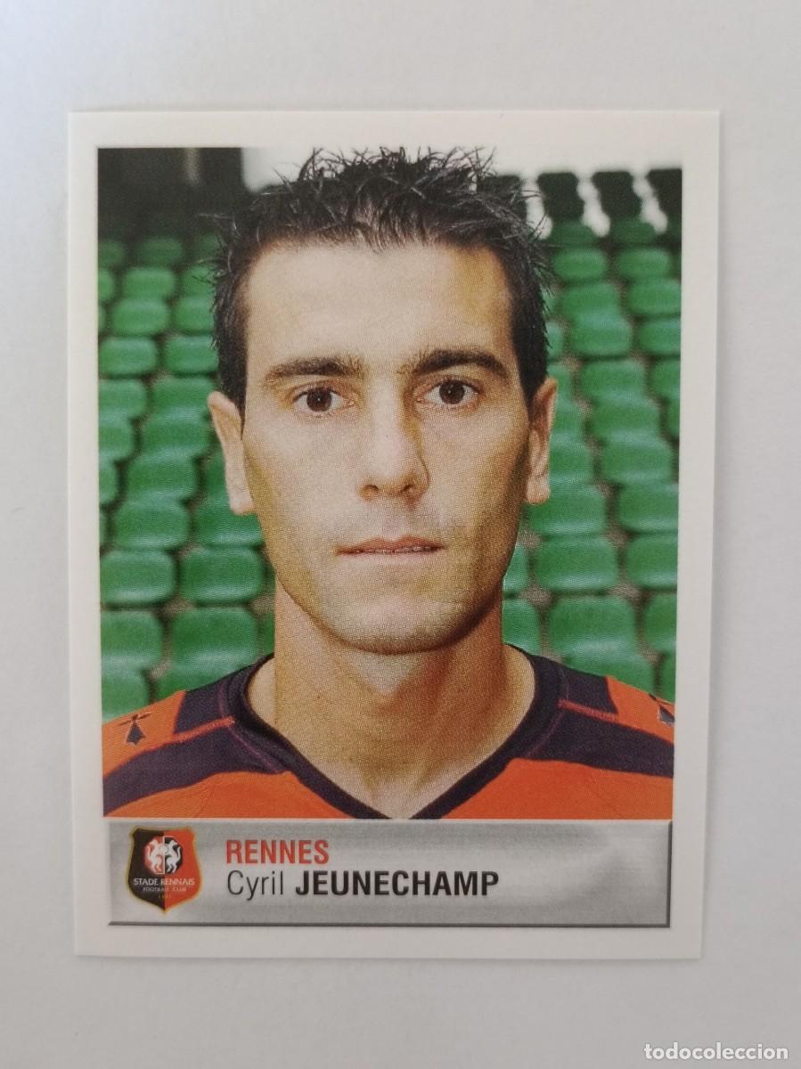 Cromos de F&uacute;tbol: #336 CYRIL JEUNECHAMP (RENNES) LIGUE 1 FOOT 2007 PANINI
