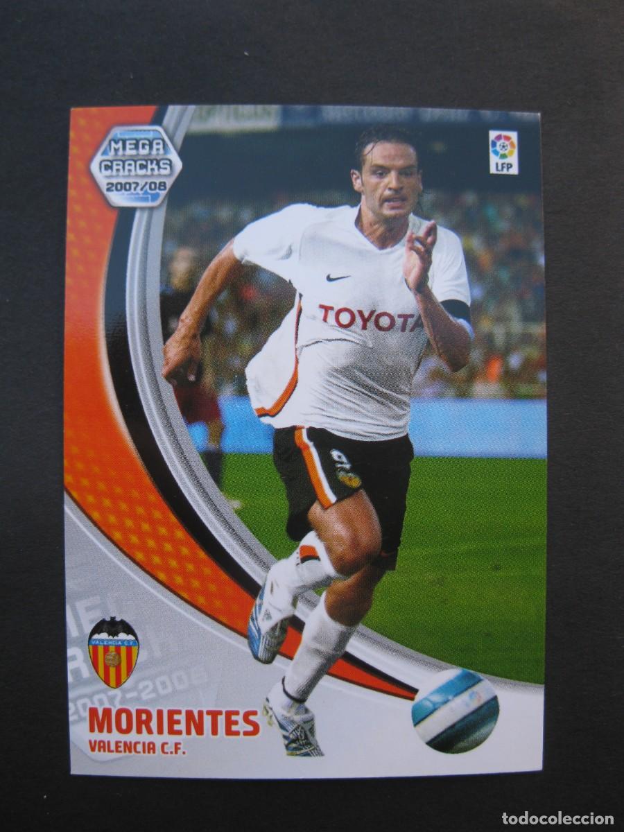 Cromos de F&uacute;tbol: MORIENTES (VALENCIA C.F.) - N&ordm; 306 - MEGACRACKS 2007-2008 - PANINI - 07-08.