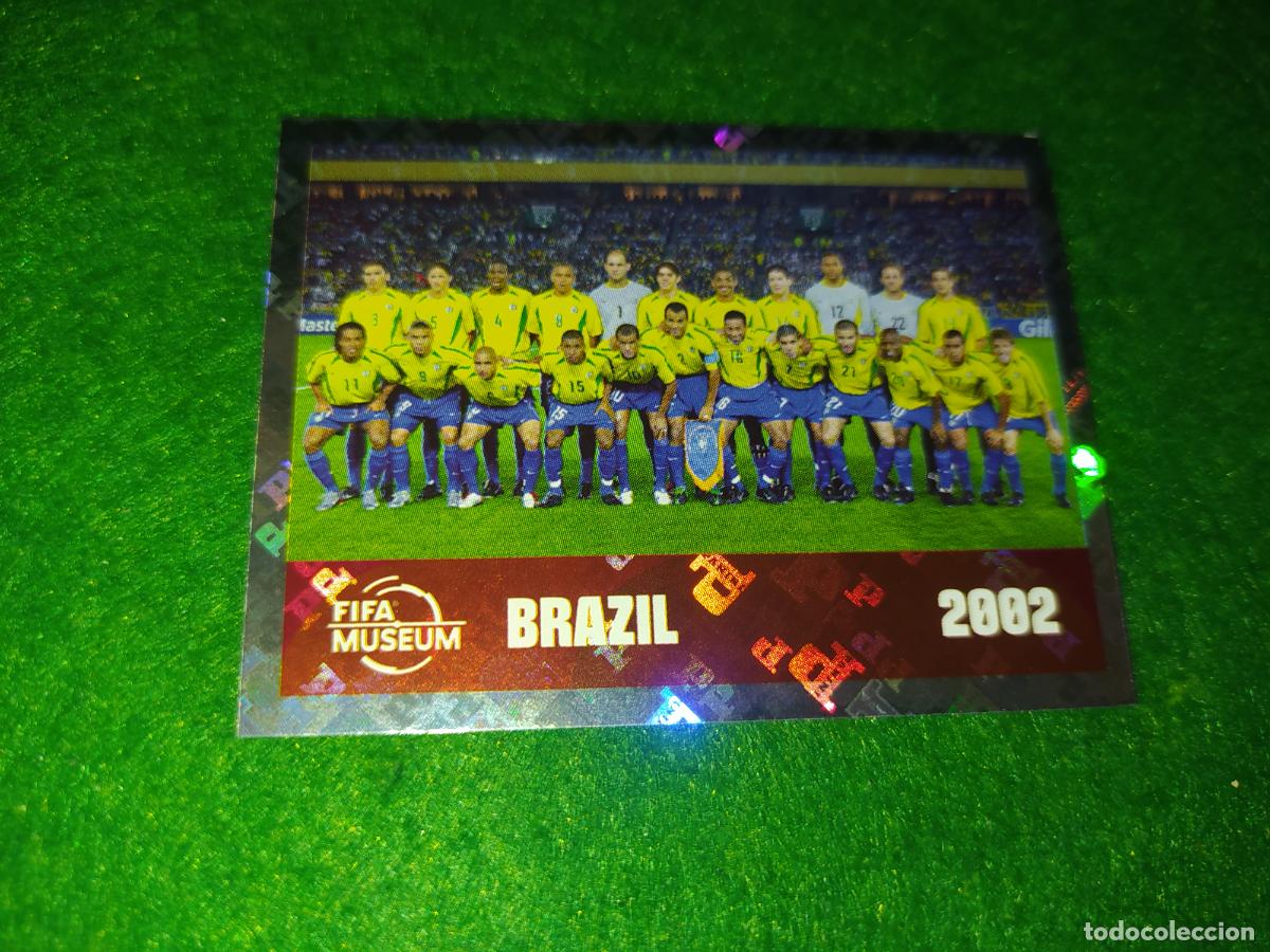 Cromos de F&uacute;tbol: OFFICIAL STICKER COLLECTION WORLD CUP MUNDIAL 2026 - FIFA MUSEUM N&ordm; 16 BRASIL 2002