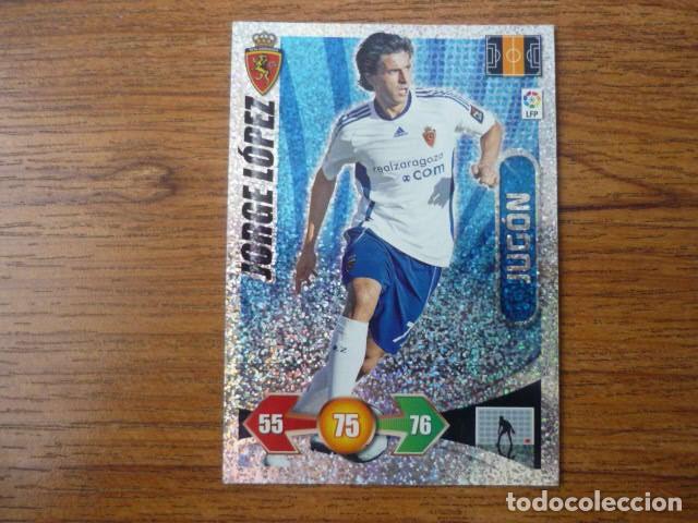 Cromos de F&uacute;tbol: ADRENALYN XL 2009 2010 PANINI N&ordm; 380 JORGE LOPEZ (ZARAGOZA) JUGON - CROMO LIGA 09 10
