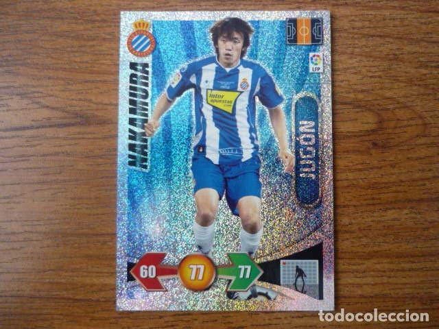 Cromos de F&uacute;tbol: ADRENALYN XL 2009 2010 PANINI N&ordm; 366 NAKAMURA (ESPANYOL) JUGON - CROMO LIGA 09 10