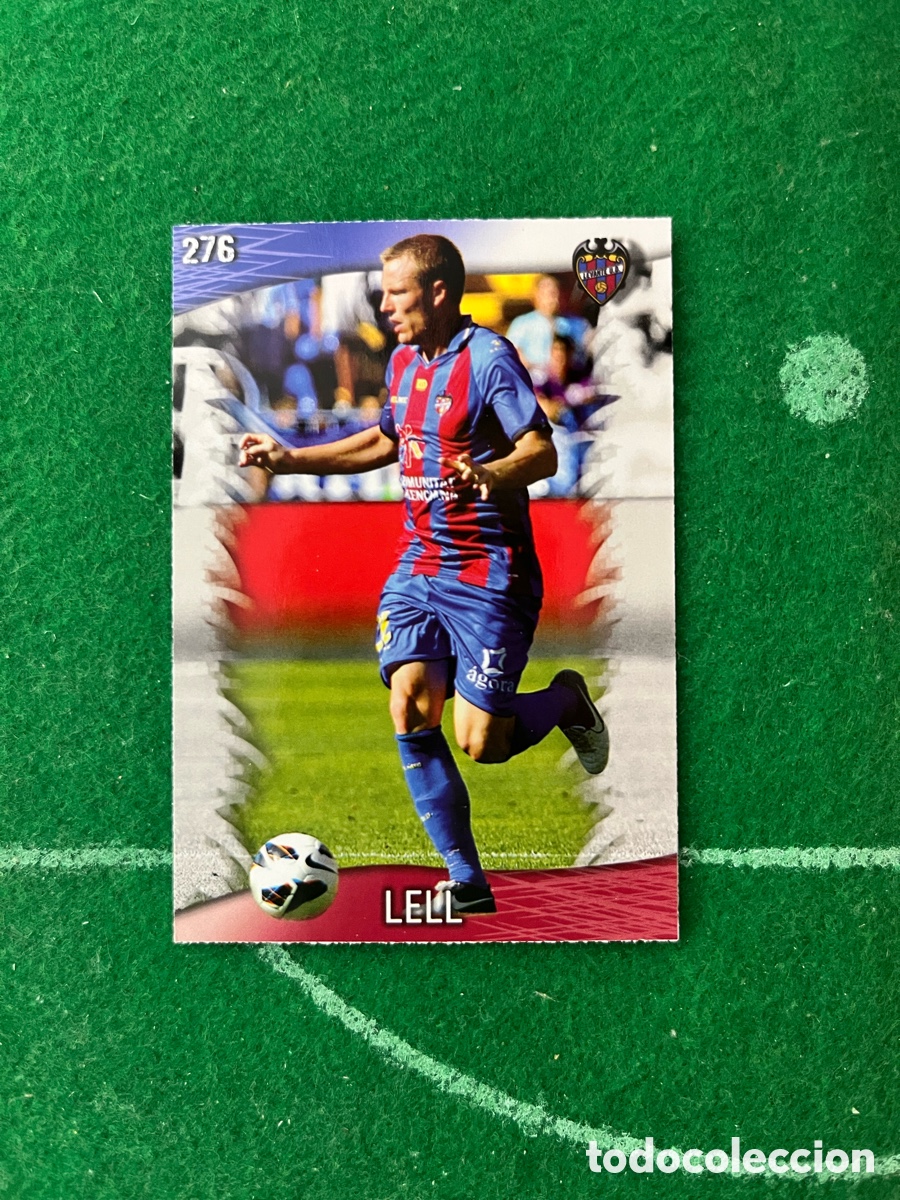 Cromos de F&uacute;tbol: 276 LELL LEVANTE LAS FICHAS DE LA LIGA 2013 2014 MUNDICROMO