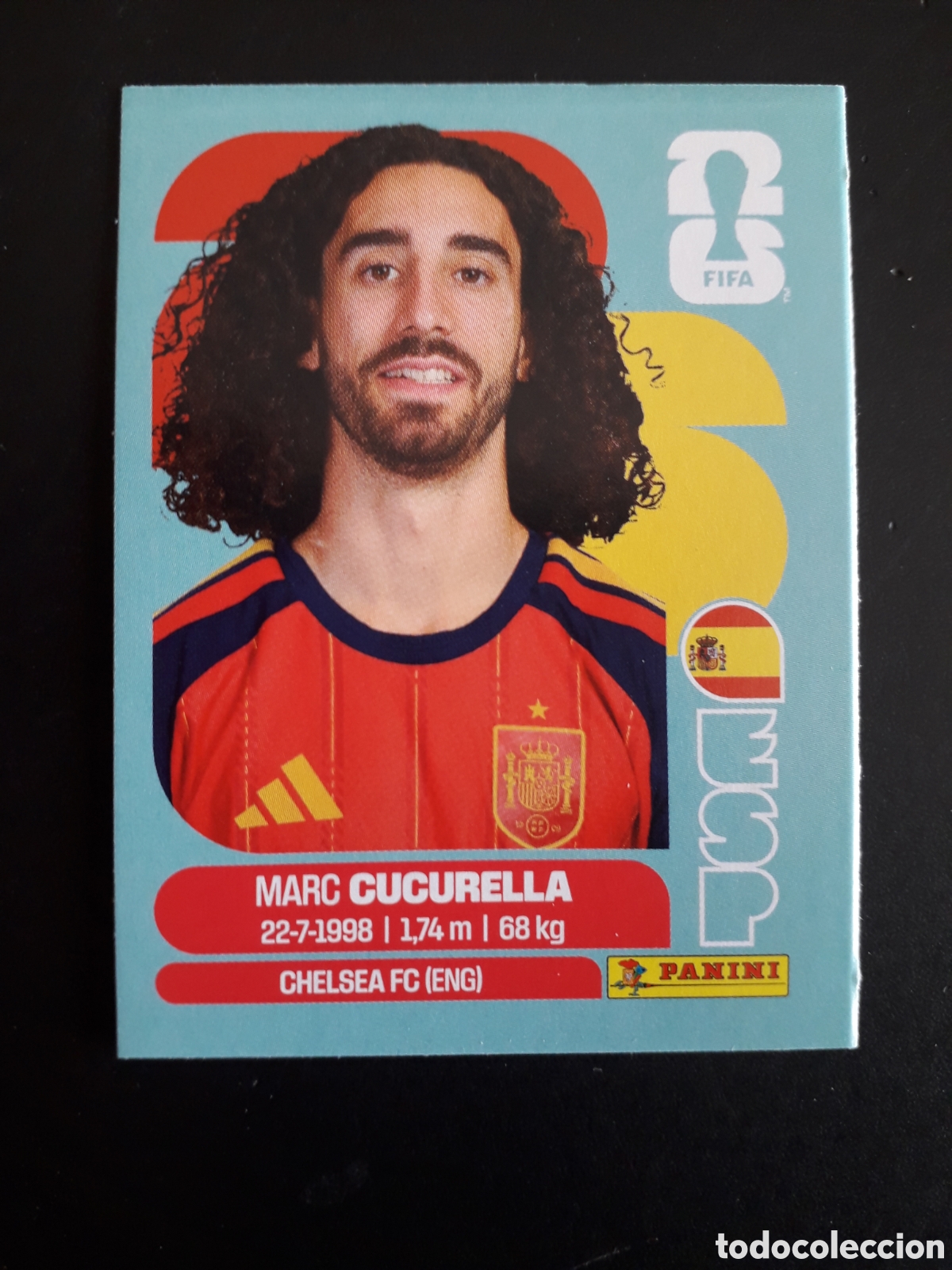 Cromos de F&uacute;tbol: CUCURELLA ESPA&Ntilde;A ESP 8 MUNDIAL F&Uacute;TBOL 2026 FIFA WORLD CUP PANINI SIN PEGAR PEDIDO M&Iacute;NIMO 3&euro;