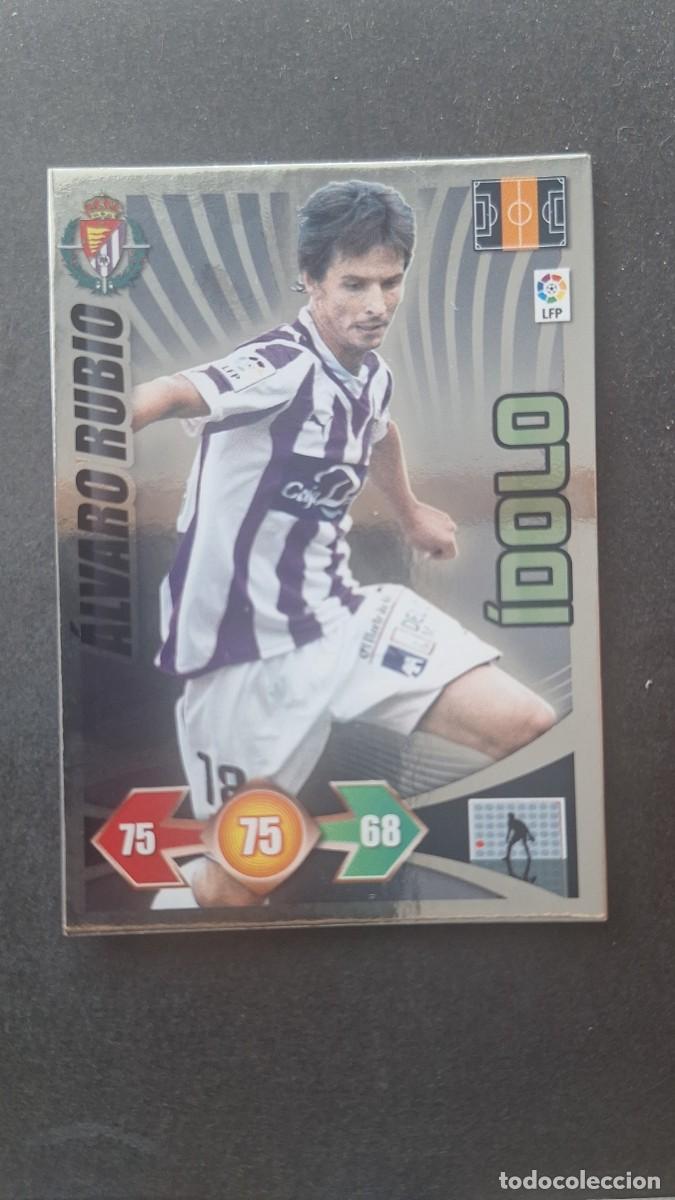 Cromos de F&uacute;tbol: L3 ALVARO RUBIO REAL VALLADOLID IDOLO ADRENALYN XL LIGA 2009 2010 09 10 PANINI