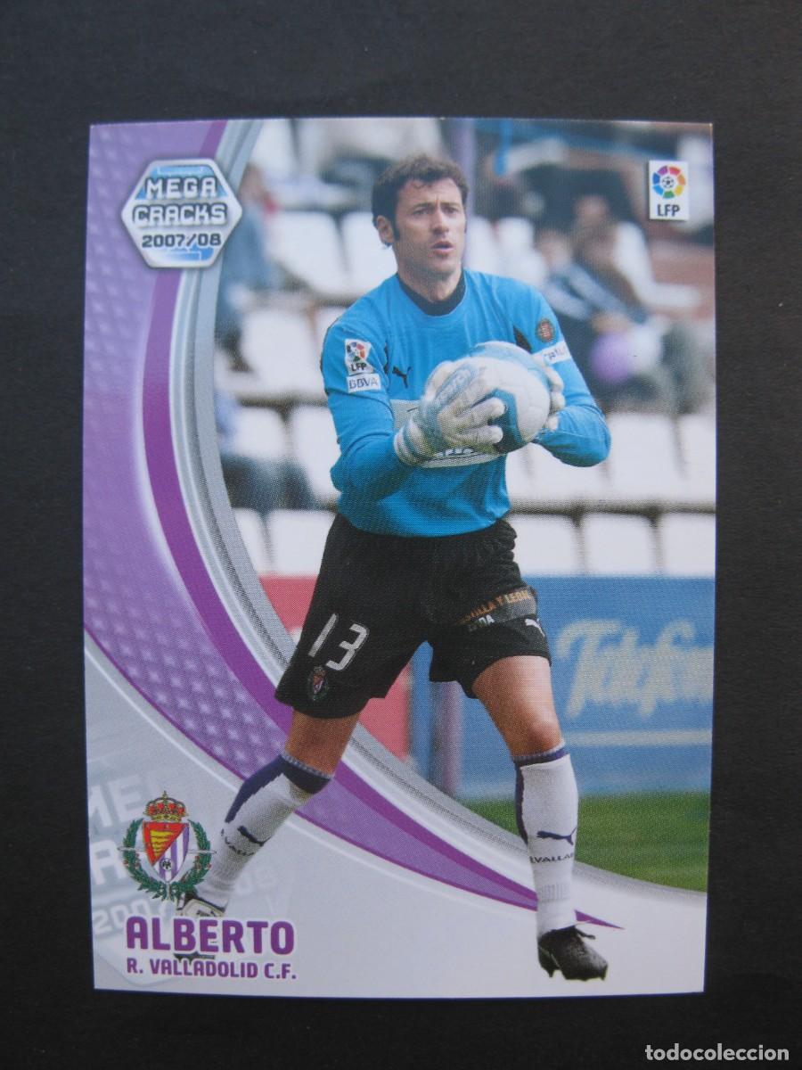 Cromos de F&uacute;tbol: ALBERTO (REAL VALLADOLID) - N&ordm; 308 - MEGACRACKS 2007-2008 - PANINI - 07-08.