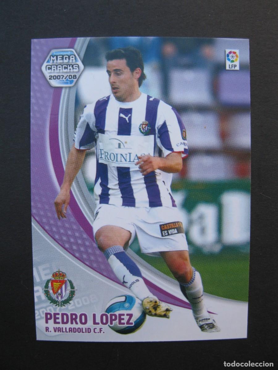 Cromos de F&uacute;tbol: PEDRO LOPEZ (REAL VALLADOLID) - N&ordm; 309 - MEGACRACKS 2007-2008 - PANINI - 07-08.