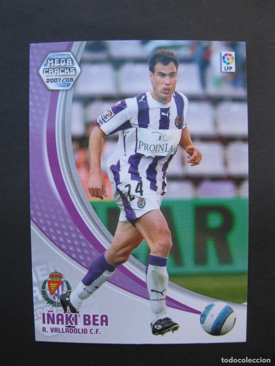Football Stickers: I&Ntilde;AKI BEA (REAL VALLADOLID) - N&ordm; 310 - MEGACRACKS 2007-2008 - PANINI - 07-08.
