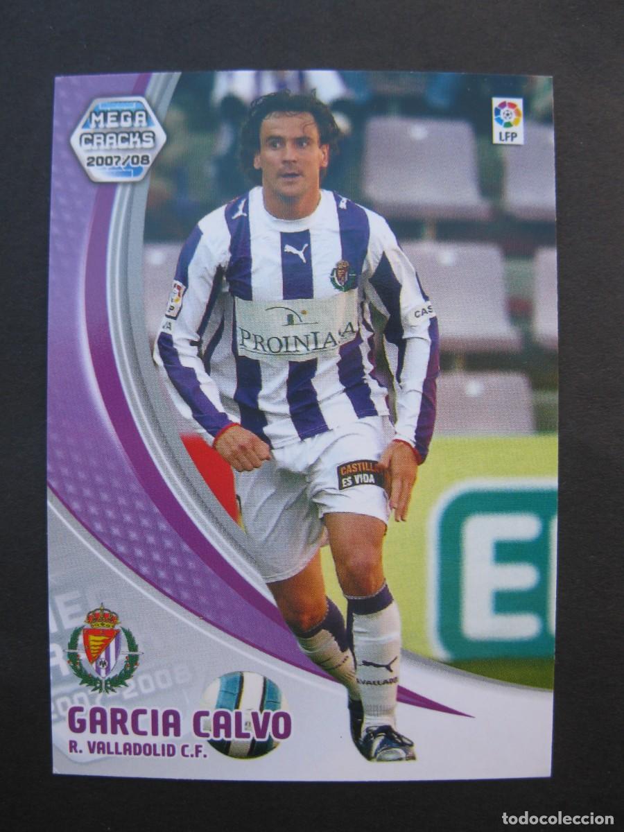 Cromos de F&uacute;tbol: GARCIA CALVO (REAL VALLADOLID) - N&ordm; 312 - MEGACRACKS 2007-2008 - PANINI - 07-08.