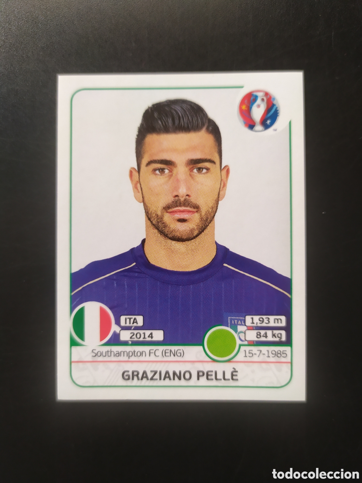 Cromos de F&uacute;tbol: UEFA Euro Francia 2016 panini Pelle n&deg; 516 Italia