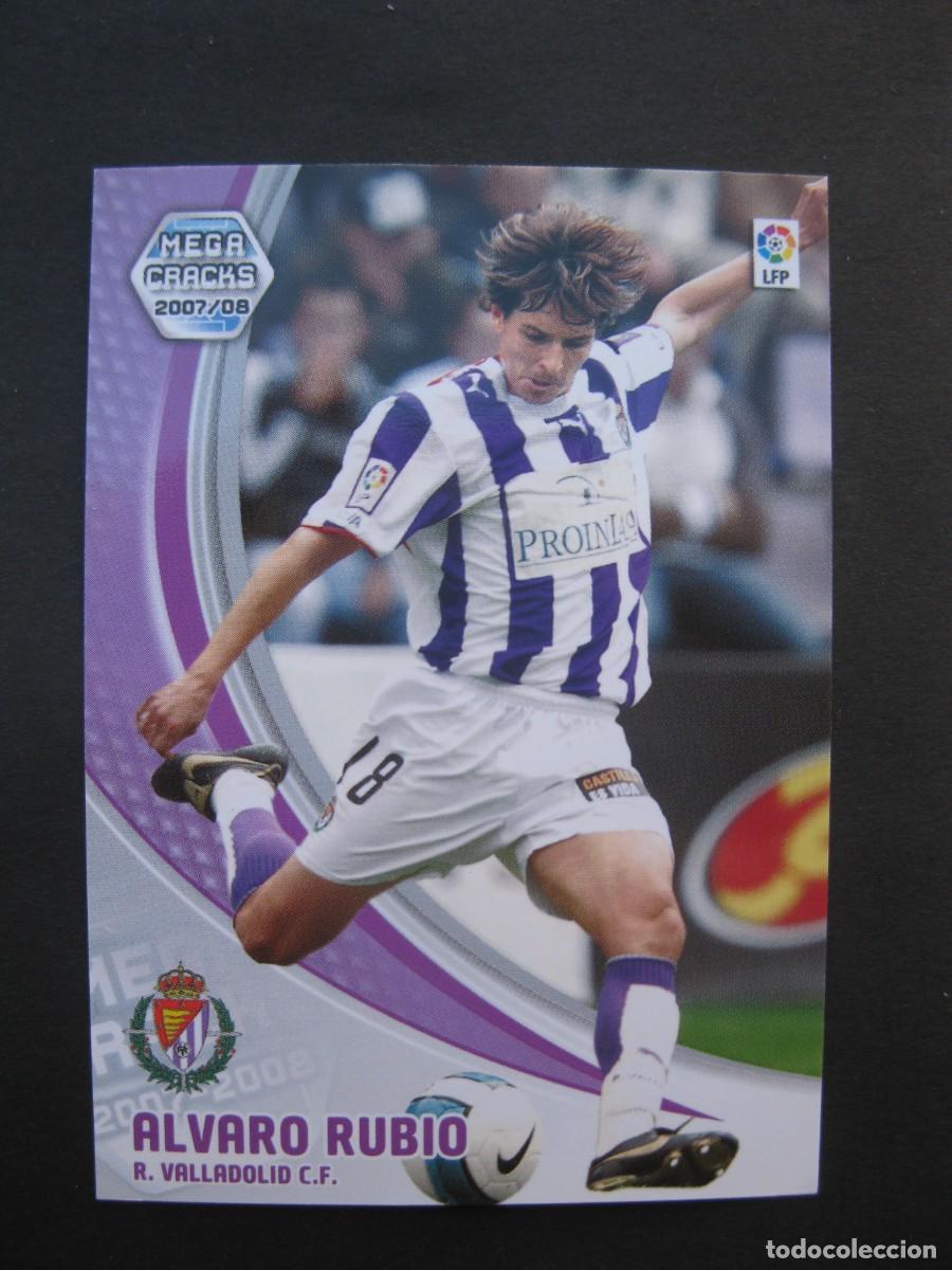 Cromos de F&uacute;tbol: ALVARO RUBIO (REAL VALLADOLID) - N&ordm; 316 - MEGACRACKS 2007-2008 - PANINI - 07-08.