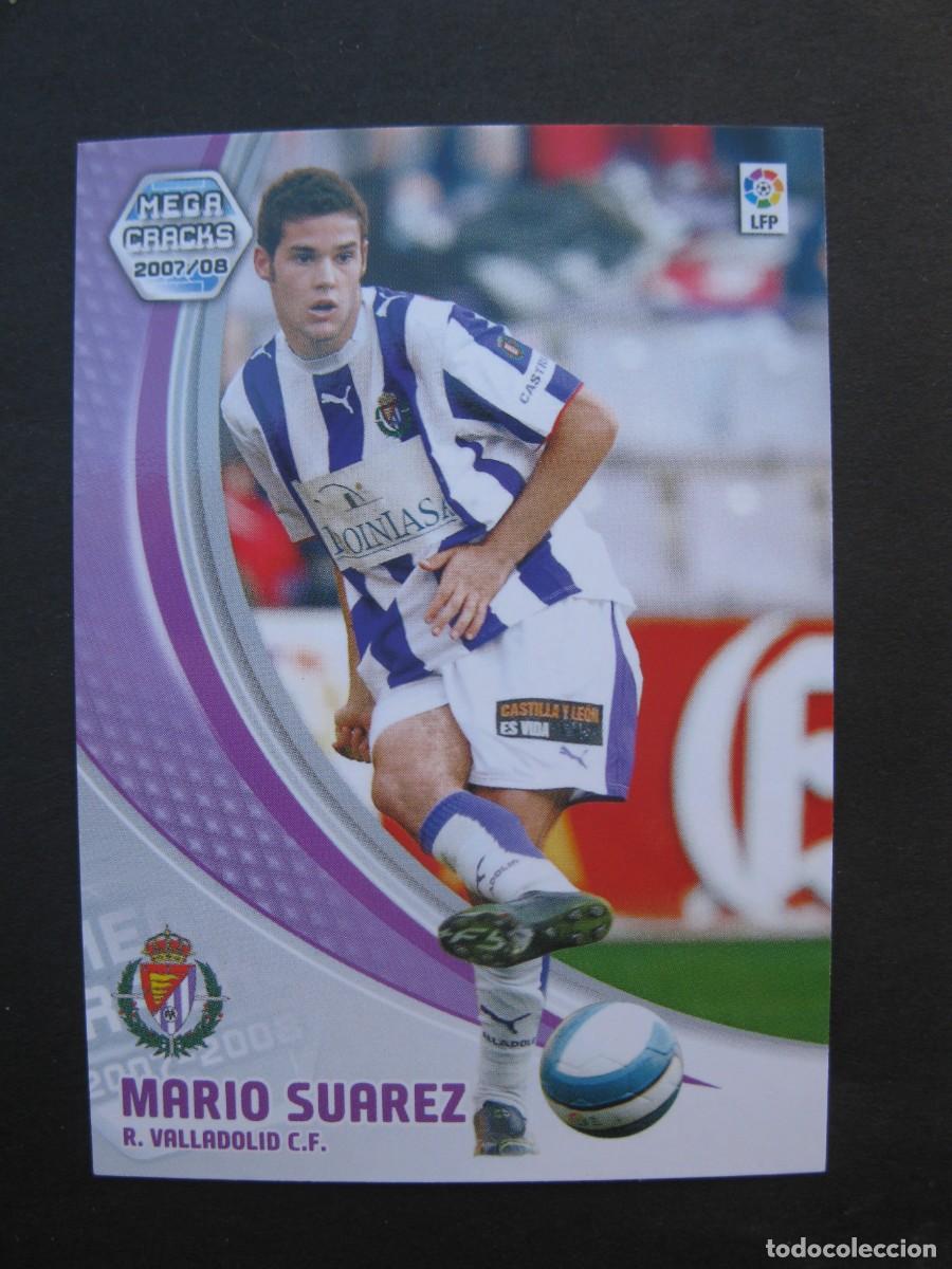 Cromos de F&uacute;tbol: MARIO SUAREZ (REAL VALLADOLID) - N&ordm; 317 - MEGACRACKS 2007-2008 - PANINI - 07-08.