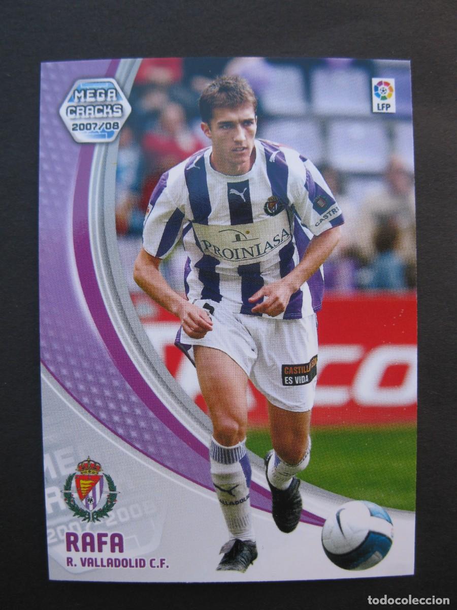 Cromos de F&uacute;tbol: RAFA (REAL VALLADOLID) - N&ordm; 319 BIS - NUEVA FICHA - MEGACRACKS 2007-2008 - PANINI - 07-08.
