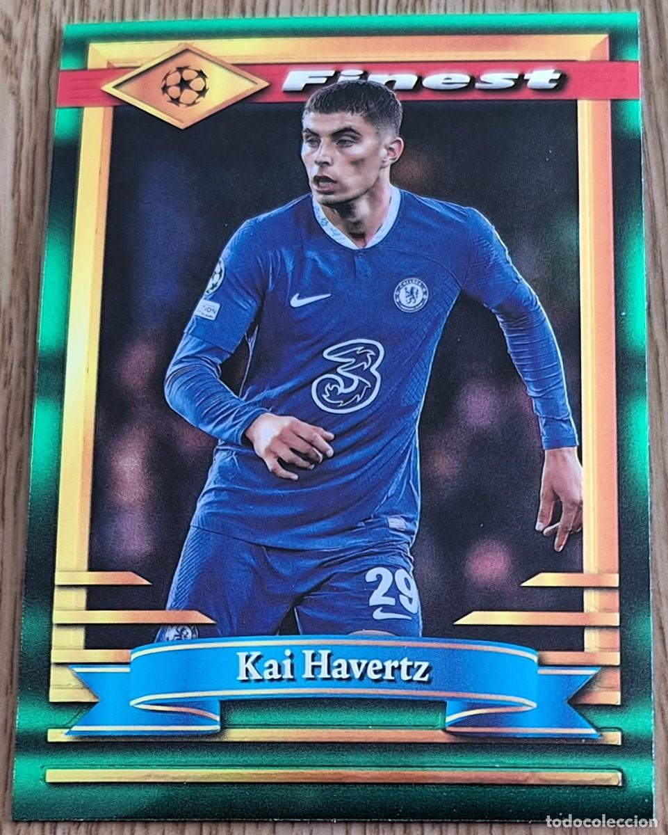 Cromos de F&uacute;tbol: Kai Havertz Chelsea Topps Finest Soccer Moment