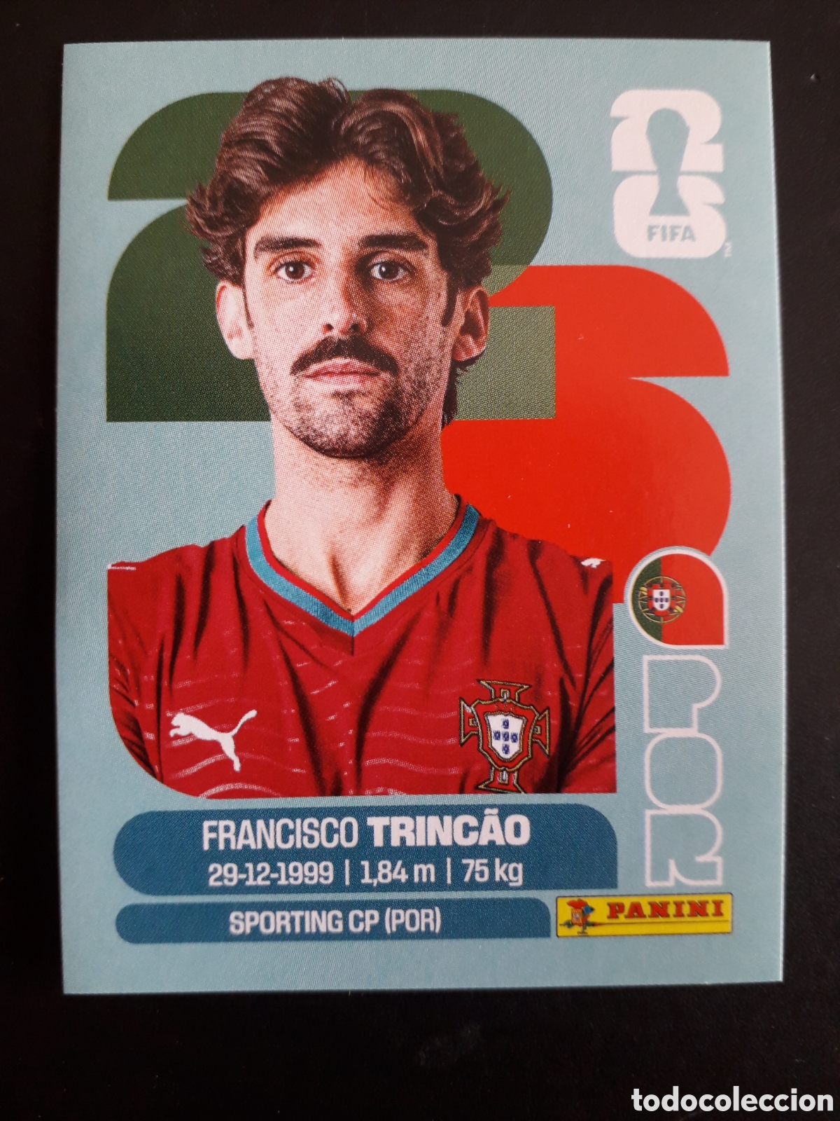 Cromos de F&uacute;tbol: TRINCAO PORTUGAL POR 16 MUNDIAL F&Uacute;TBOL 2026 FIFA WORLD CUP PANINI SIN PEGAR PEDIDO M&Iacute;NIMO 3&euro;