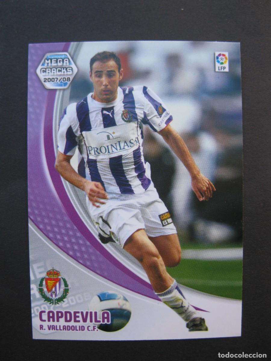 Cromos de F&uacute;tbol: CAPDEVILA (REAL VALLADOLID) - N&ordm; 321 - MEGACRACKS 2007-2008 - PANINI - 07-08.