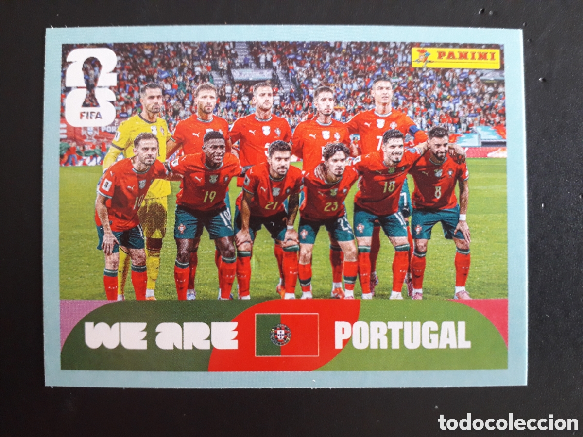Cromos de F&uacute;tbol: EQUIPO PORTUGAL POR 13 MUNDIAL F&Uacute;TBOL 2026 FIFA WORLD CUP PANINI SIN PEGAR PEDIDO M&Iacute;NIMO 3&euro;