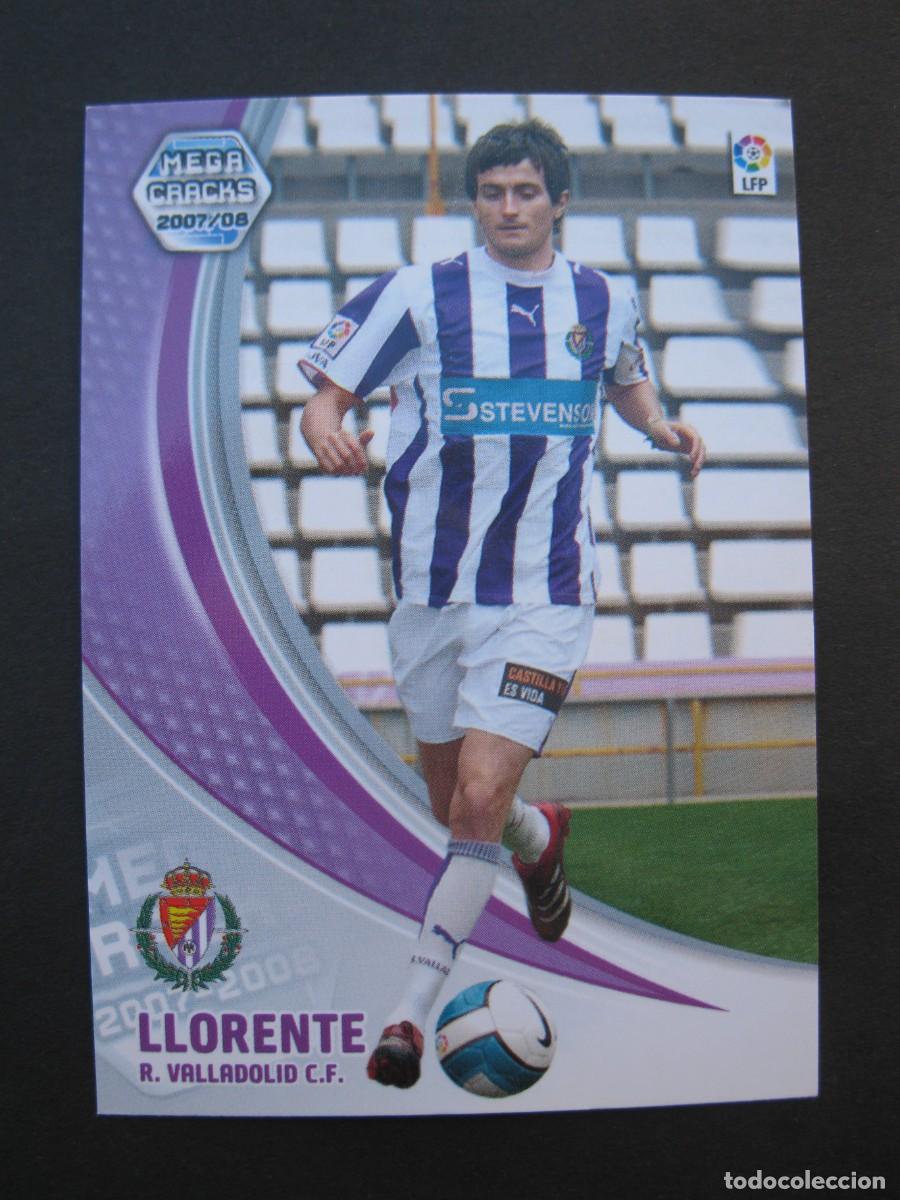 Cromos de F&uacute;tbol: LLORENTE (REAL VALLADOLID) - N&ordm; 323 - MEGACRACKS 2007-2008 - PANINI - 07-08.