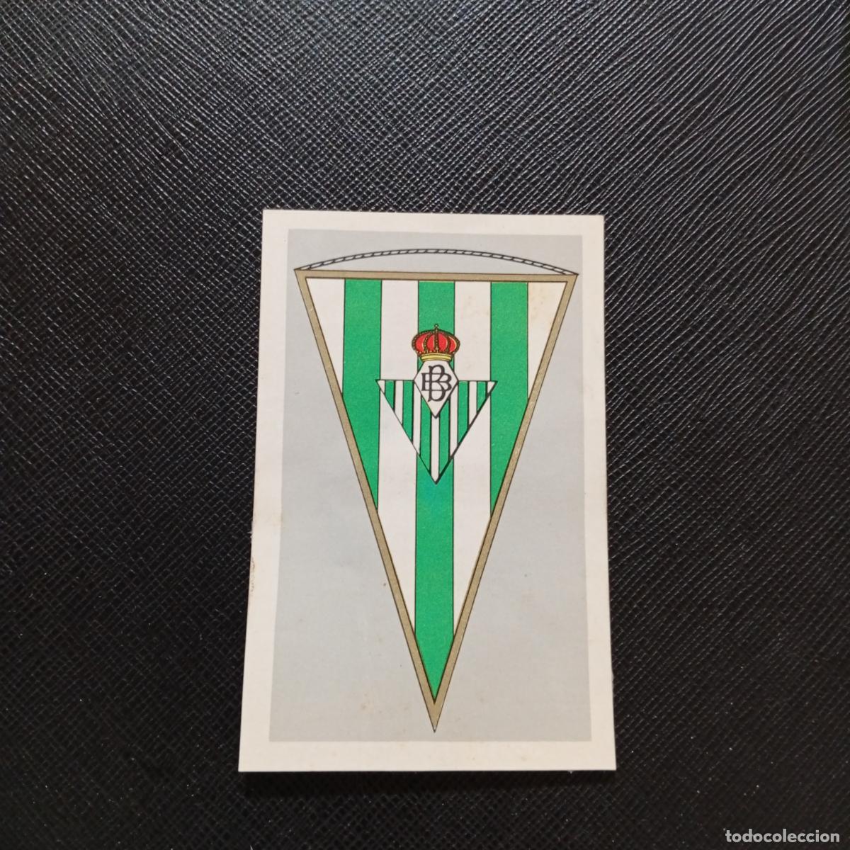 Cromos de F&uacute;tbol: REAL BETIS ESCUDO BANDERA BANDERIN FERCA 1960 1961 CROMO FUTBOL LIGA 60 61 - DESPEGADO - A167 PG1