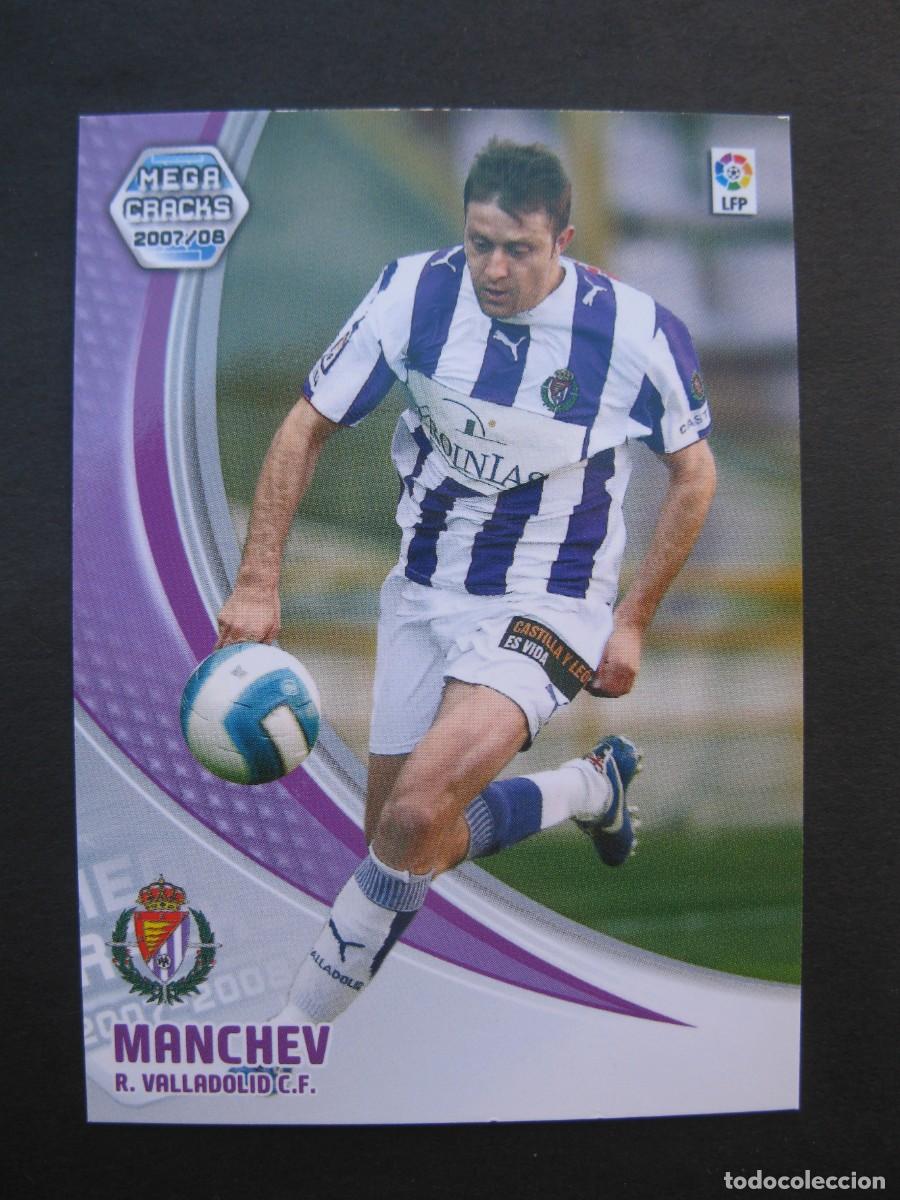 Cromos de F&uacute;tbol: MANCHEV (REAL VALLADOLID) - N&ordm; 324 - MEGACRACKS 2007-2008 - PANINI - 07-08.