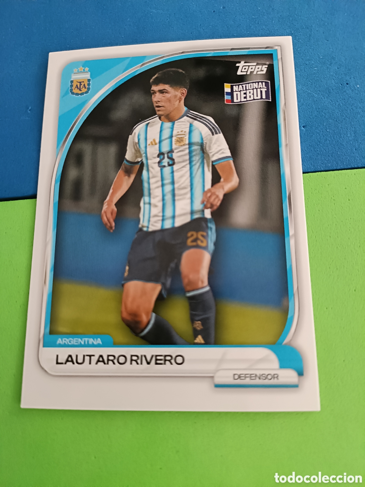 Fu&szlig;ball-Sticker: TOPPS Argentina Collector Tin 25 26 2025 2026 - 5 Lautaro Rivero