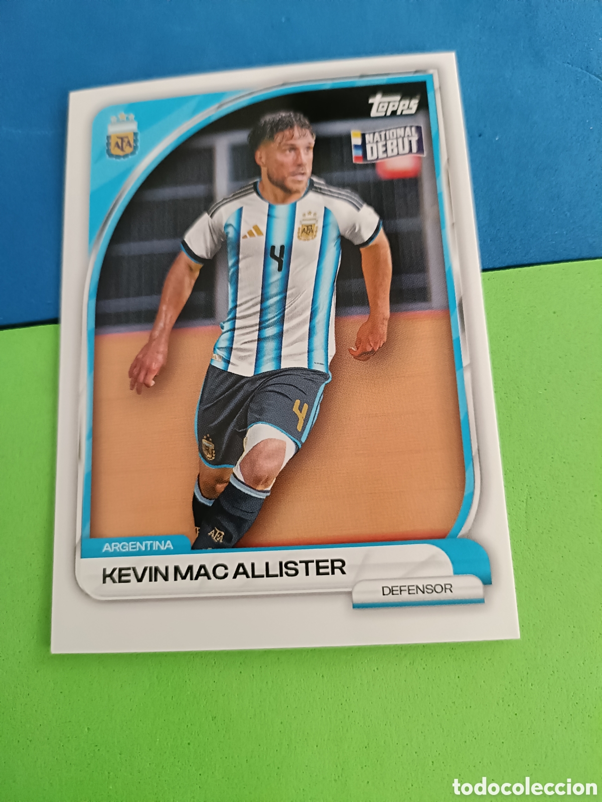 Fu&szlig;ball-Sticker: TOPPS Argentina Collector Tin 25 26 2025 2026 - 6 Mac Allister