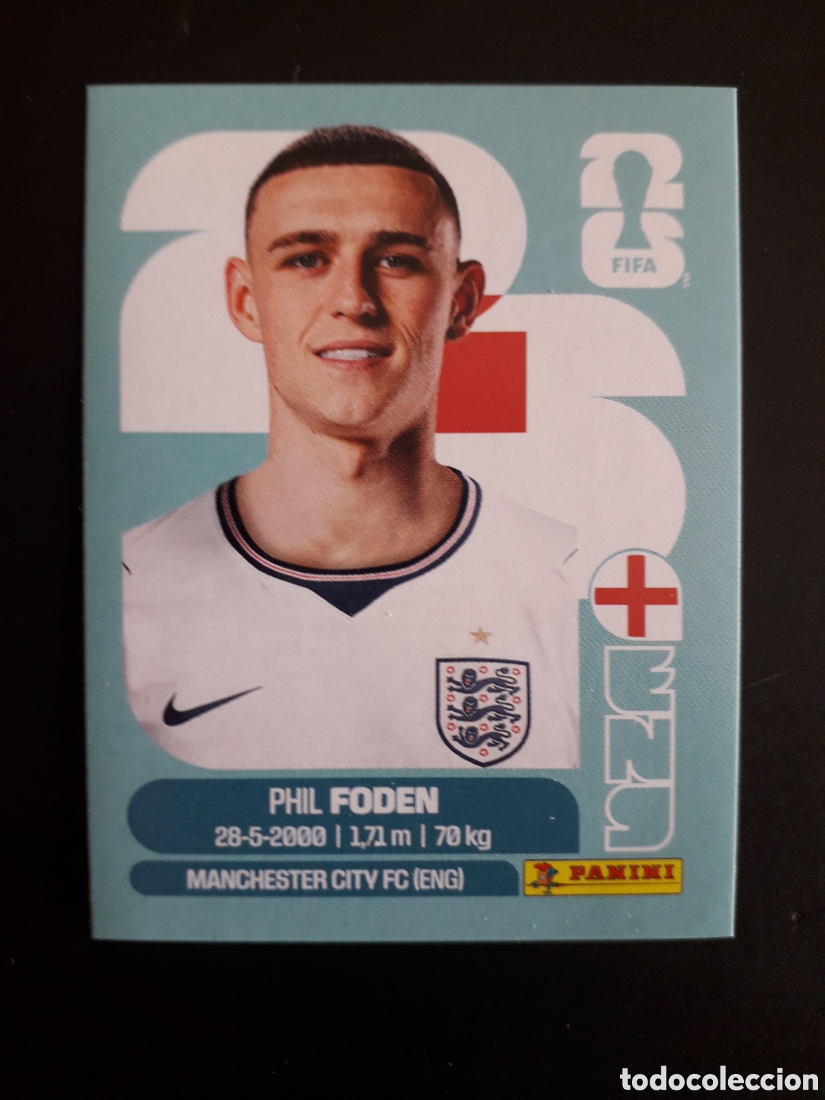 Cromos de F&uacute;tbol: FOLDEN INGLATERRA ENG 16 MUNDIAL F&Uacute;TBOL 2026 FIFA WORLD CUP PANINI SIN PEGAR PEDIDO M&Iacute;NIMO 3&euro;