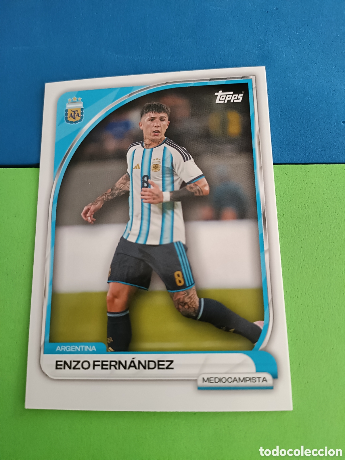 Cromos de F&uacute;tbol: TOPPS Argentina Collector Tin 25 26 2025 2026 - 9 Enzo Fern&aacute;ndez
