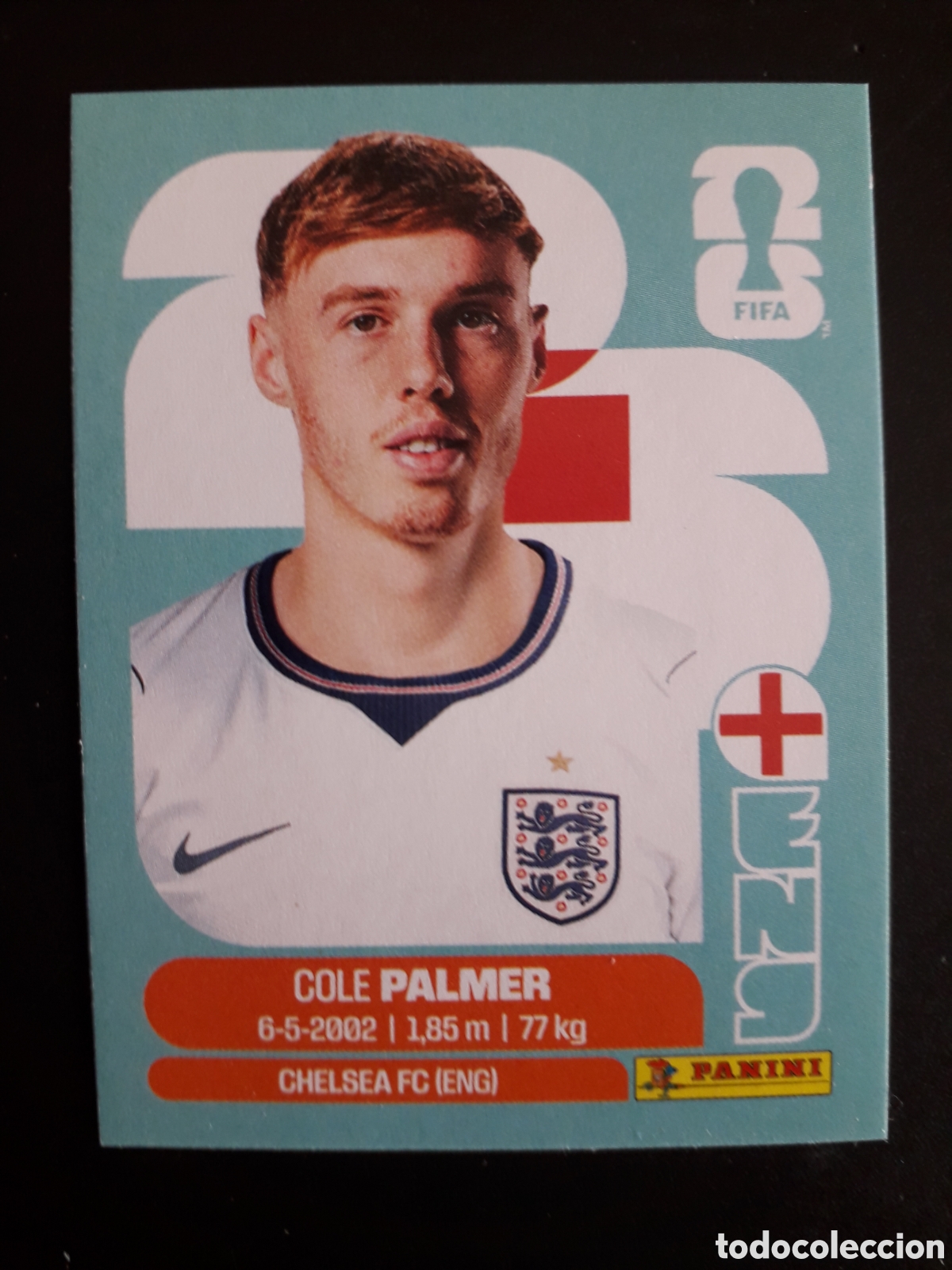 Cromos de F&uacute;tbol: PALMER INGLATERRA ENG 12 MUNDIAL F&Uacute;TBOL 2026 FIFA WORLD CUP PANINI SIN PEGAR PEDIDO M&Iacute;NIMO 3&euro;