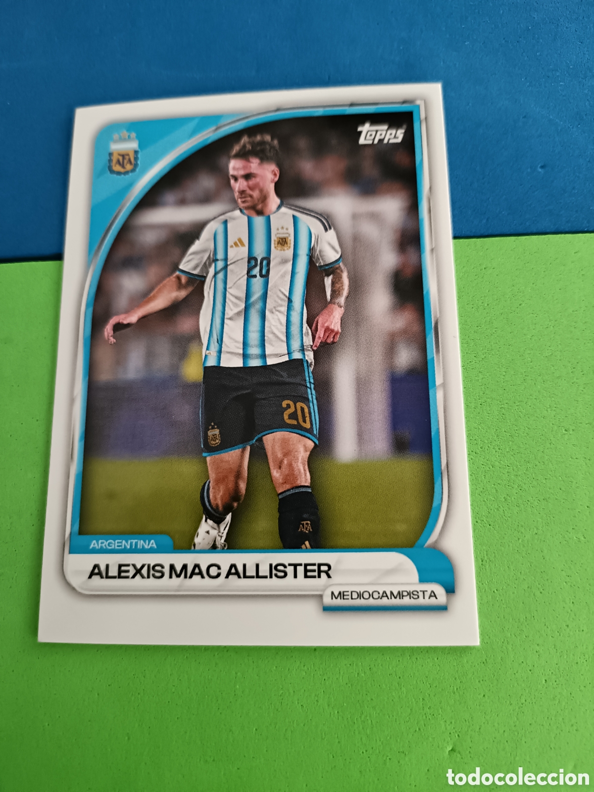 Cromos de F&uacute;tbol: TOPPS Argentina Collector Tin 25 26 2025 2026 - 11 Mac Allister