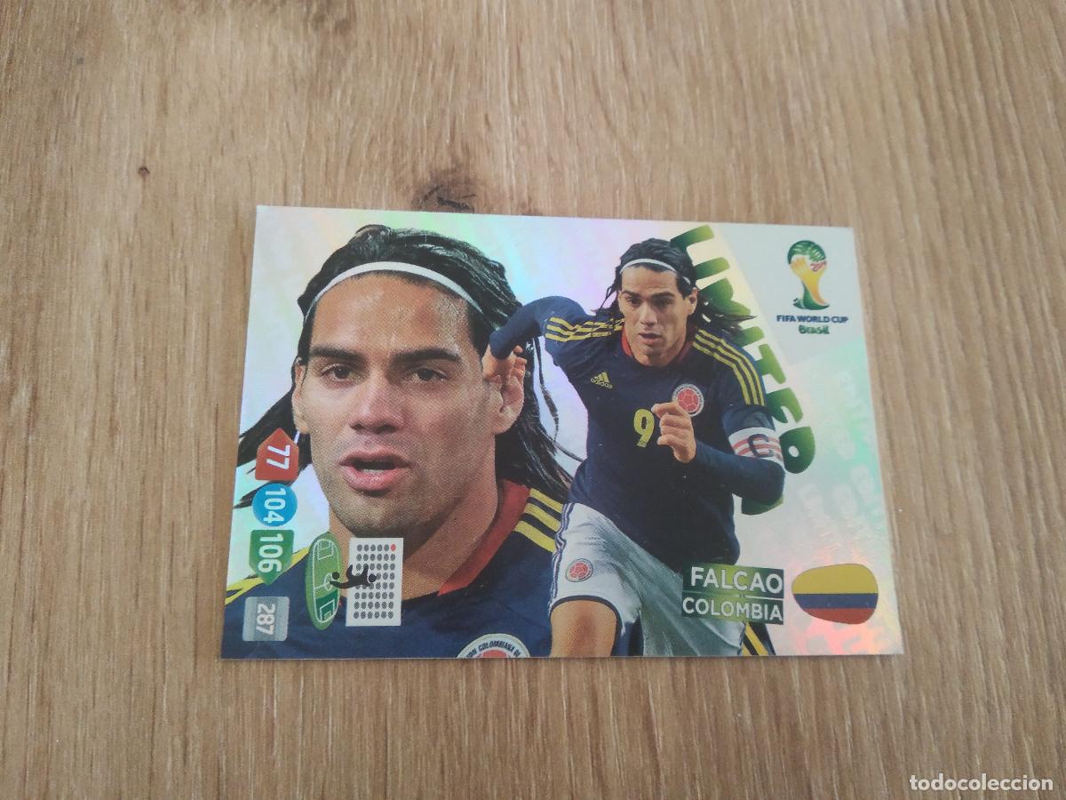 Cromos de Futebol: FALCAO COLOMBIA EDICION LIMITADA CROMO FUTBOL PANINI ADRENALYN 2014 WORLD CUP COPA DEL MUNDO