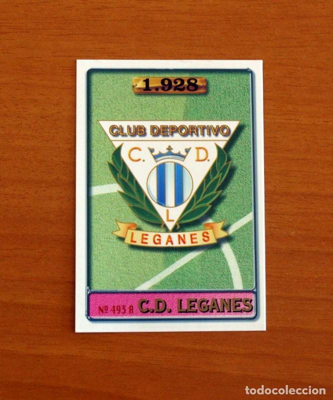 Cromos de Futebol: Legan&eacute;s -N&ordm; 493 A-B Escudo-Rajado -2&ordf; Divisi&oacute;n-Mundicromo Las Fichas de la Liga 1996-1997-96-97